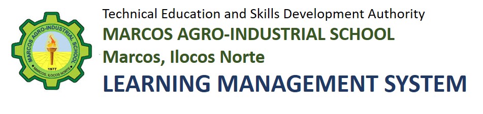 Marcos Agro-Industrial School Learning Management System